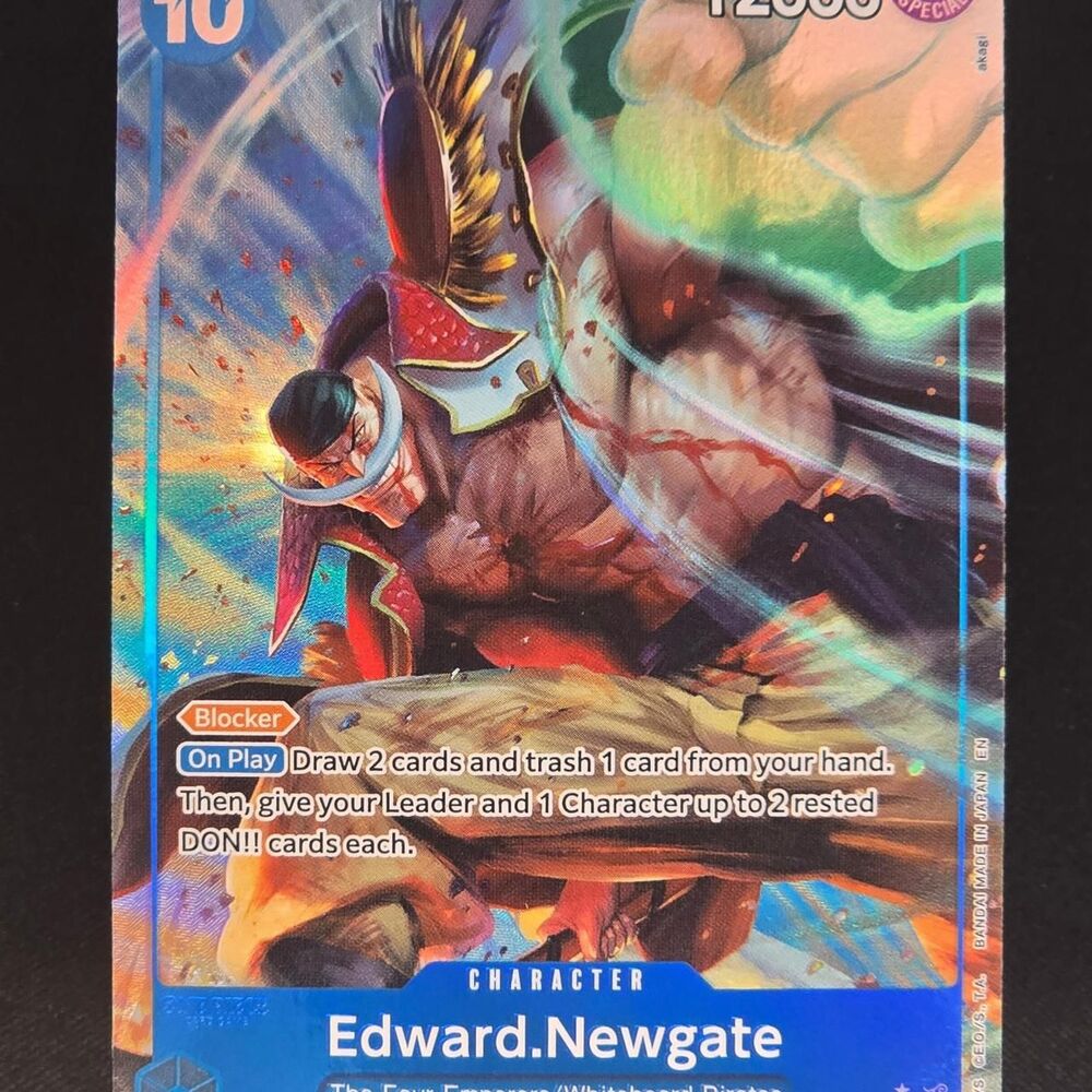 One Piece Card Game Edward Newgate OP13-042 SR #OP #anime